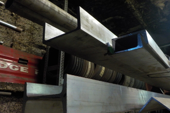 Aluminum channel and beam